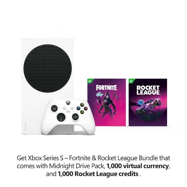  Xbox Series S – Fortnite & Rocket League Bundle